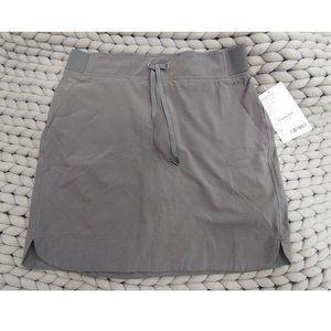 Athleta Midtown Skort in Shadow Grey Size 6T NWT
